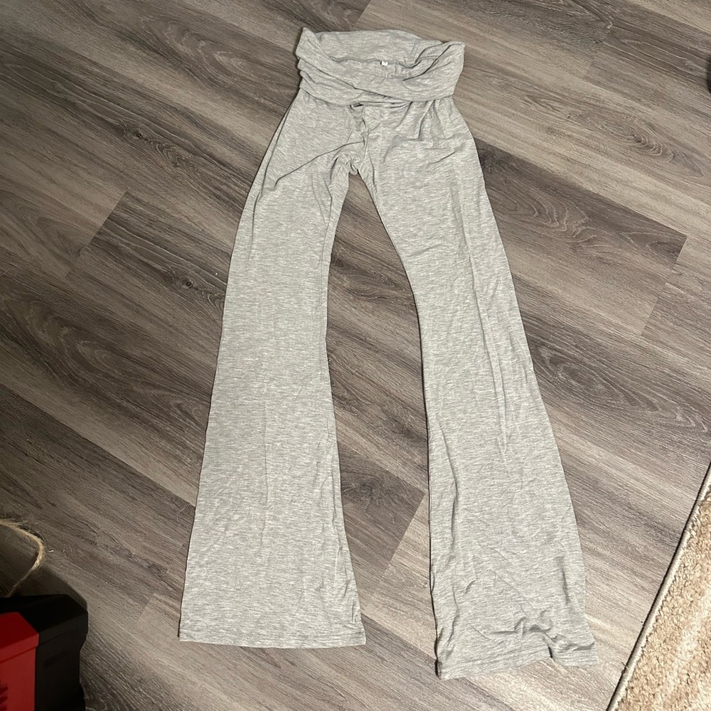 Amazon Grey Flare Pants